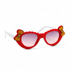 JRNY INDIA Oval Red Polarized UV Protection Stylish Mirrored Sunglasses For Kids Girls