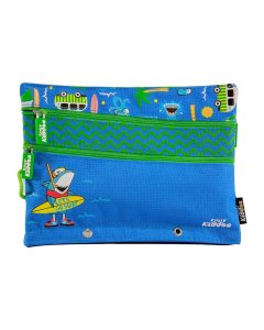 Smily Kiddos | Fancy A5 Pencil Case (Blue) | Kids & School Pencil Cases | Pencil Case for Girl Stylish | Pencil Case for Kids | Pencil Case for Blue | Pencil Pouch for Kids